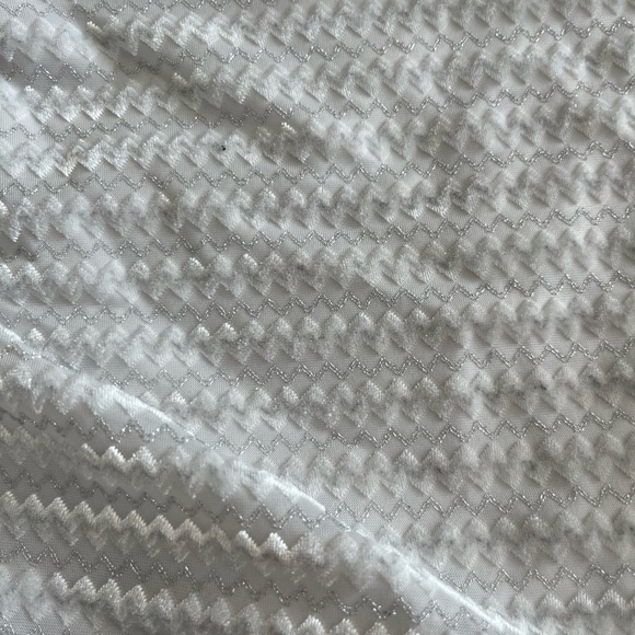 White Ruffle Mini Skirt - Picture 2 of 3